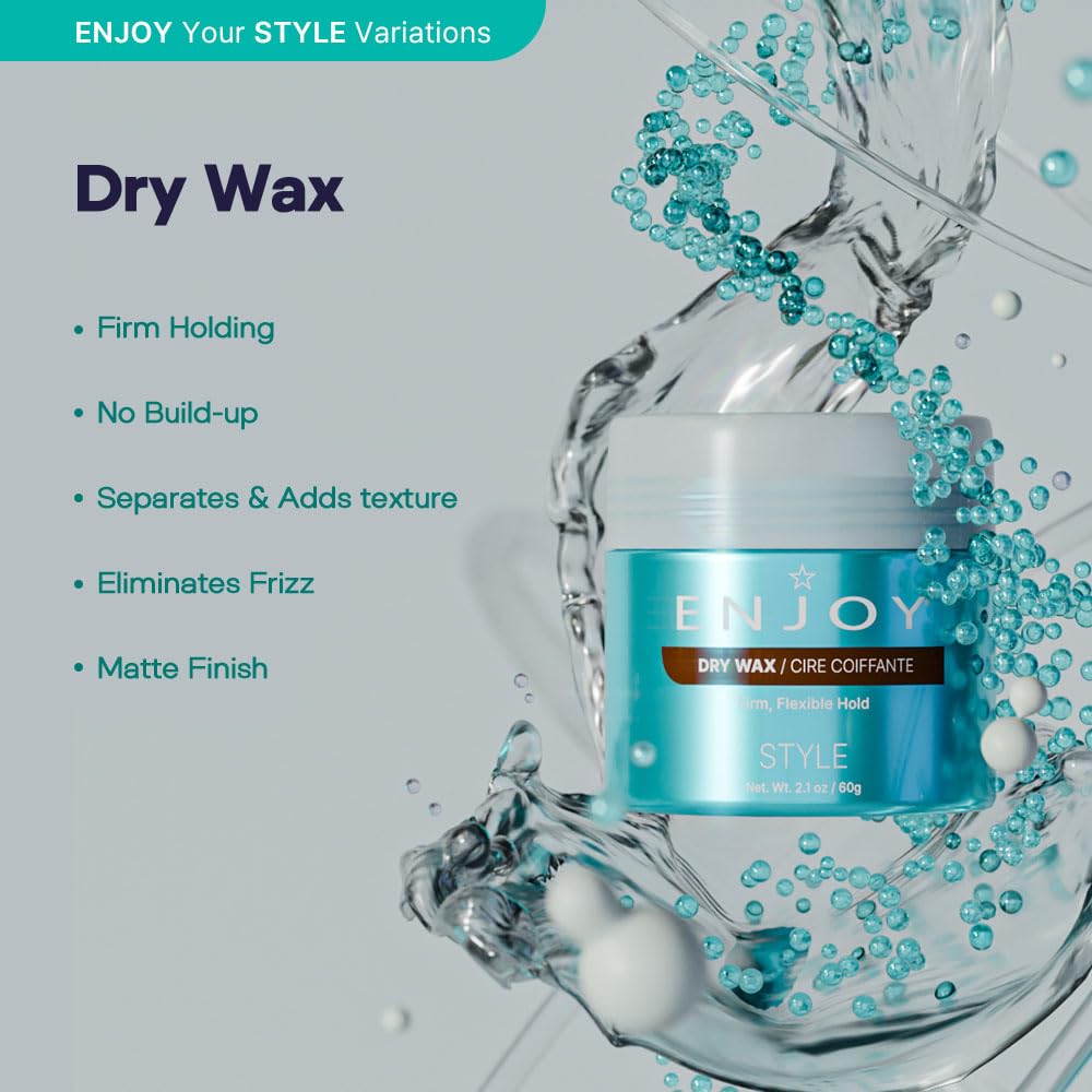 ENJOY Dry Wax (2.1 OZ) - Non-Greasy,...